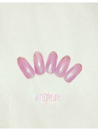 マグネットニュアンスネイル☆