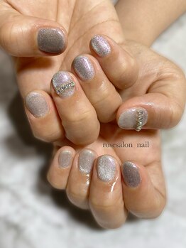 トータルビューティーローズ(Rose)/マグネットネイル