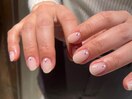 ワンポイントシンプルネイル