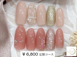 【¥6,800 定額アートコース】