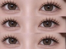 アニーアンドジーノイマザト(Annie&Gino imazato)の雰囲気（束感＆healty/まつけバーマバリジェンヌ/ フラットラッシュ）