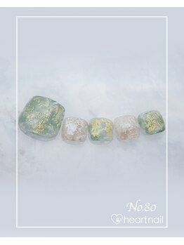 はあとねいる 安佐南店/フットネイル:No.80