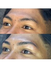 ボスブロウ 藤が丘駅前店(BOSS BROW)/ 【メンズ眉毛】　before　after