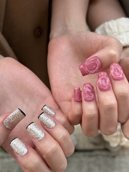 トゥースリール/★ジェル★ 長さだし／ネイル