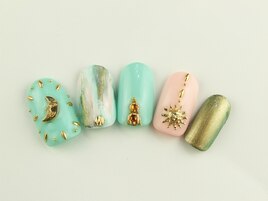 エスニックネイル・90分　6930円