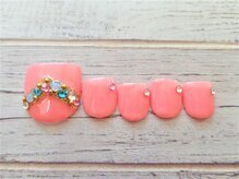 ブランロール 中目黒店(Blanl'or)/【Foot】ビジューネイル