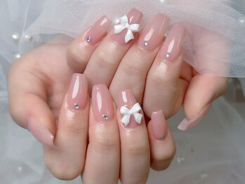 ティーアンドビー ネイルスタジオ(T&B NAIL STUDIO)/トレンドワンホンちゅるんネイル