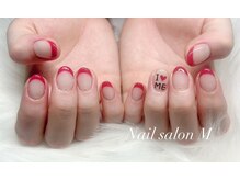 ネイルサロン M/持ち込みデザイン　8640円