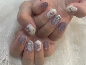 リルモ(Relumo)の写真/繊細な筆使いで描く手描きアートが大人気のサロン♪ニュアンスや線画、キャラクターや推しデザインまで◎