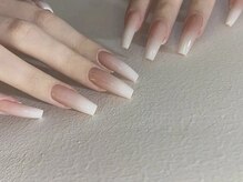 ブイピーネイル 新大久保(VP nail)/長さだし＆カラーグラデーション