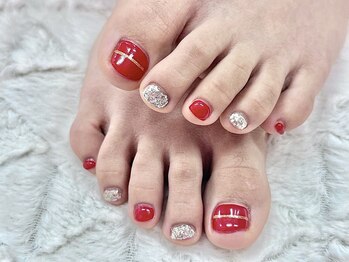 はあとねいる 岡山中仙道店の写真/フットデザイン130種以上！毎月限定デザインも登場♪足元から輝く季節へ☆