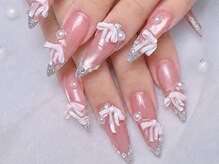 クイーンズネイルサロン(Queen's nail salon)/長さだし持ち込みデザイン