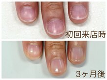 クロワ(croix)の雰囲気(今よりきれいで扱いやすい状態に導く自爪育成ネイルケア)