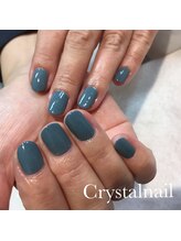 クリスタルネイル ボンベルタ橘店(CRYSTAL NAIL)/ワンカラーネイル