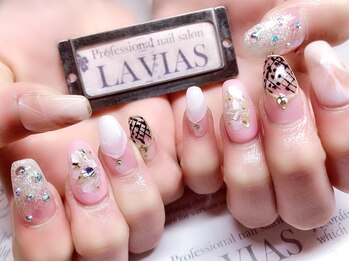 プロフェッショナル ネイルサロン ラヴィアス(LAVIAS)/【スカルプ】10本アートし放題