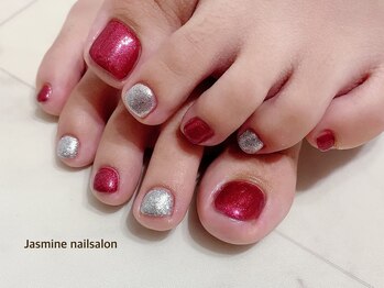ジャスミンネイルサロン(Jasmine)/秋フットネイル