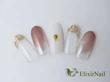 エリクサーネイル 池袋(Elixir Nail)/定額a シンプル/クーポン使用