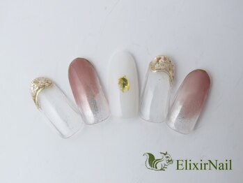 エリクサーネイル 池袋(Elixir Nail)/定額a シンプル/クーポン使用