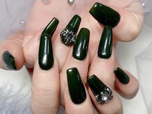 モルフォネイル(Morpho nail)/#新宿ネイル#大人可愛いネイル