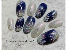 シェリエ(Cherie)/花火ネイル