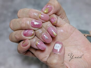 ワイネイル(Y.nail)/ワンポイントアートネイル