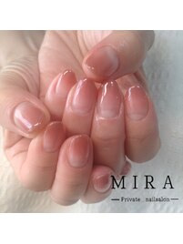 グラデーションネイル