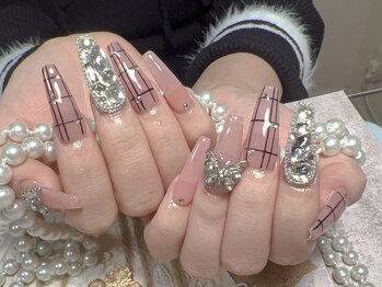 モアネイル 新宿/ワンホンネイル/持ち込み/新宿