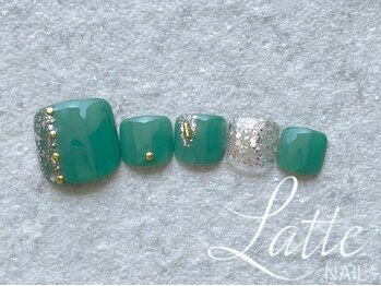 ラテネイル(Latte Nail)/Summer design