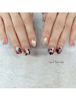 ネイルバーズ(nail birds)/ミャクミャクネイル