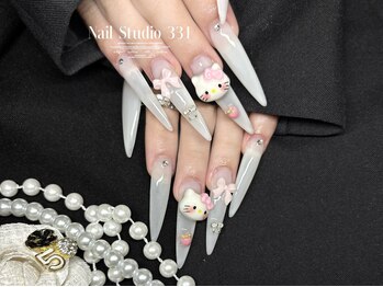 サンサンイチ 関内店(331)/キティちゃんネイル