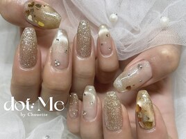 バレンタインネイル