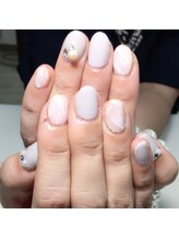 ネイルサロン エリア(AREA)/天然石風ネイル