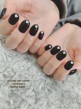 プライベート ネイルサロン マーマ(murmur)/ブラックネイル