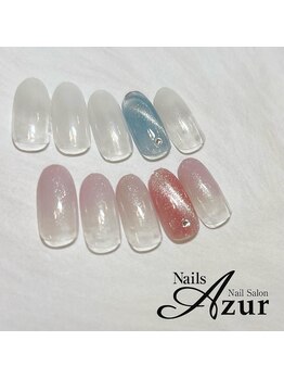 ネイルズアジュール イオン上越店(NailsAzur)/定額デザインAコース