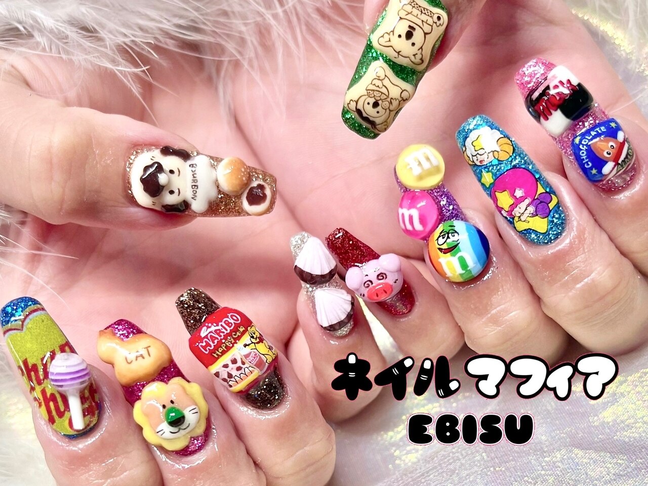 スイーツ　デザート　3Dネイルパーツ スイーツ デザート 3Dネイルパーツ