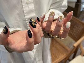 ネイビー/スクエア