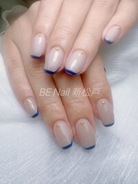 可愛いフレンチネイル