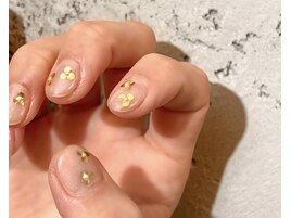 大人ゴールドホロフラワー