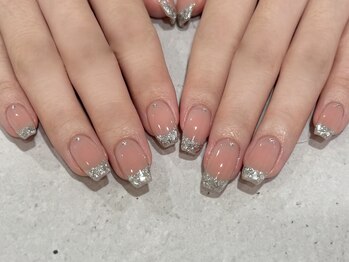 ローラン(LORAN)/ガラスフレンチ×チーク♪