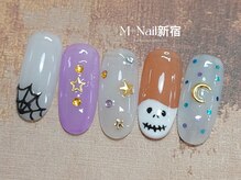 エムプラスネイル 新宿(M+Nail)/ハロウィンネイル