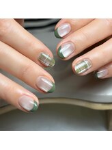 レブラン(r'e blanc)/マグネット×チェック×フレンチ