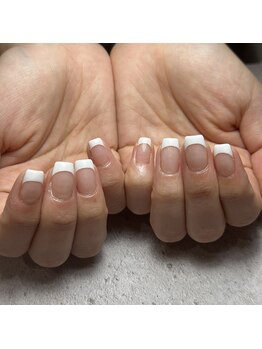 アース 新瑞橋店(HAIR & MAKE EARTH)/王道フレンチネイル