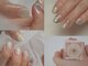 kuuki nail【クウキネイル】透明感/ショートネイル/ニュアンスの写真