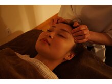 小顔・ドライヘッドスパ専門店 隠れ家cuco【クコ】/ヘッドスパ/マッサージの様子