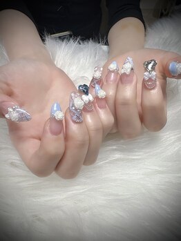 アミネイル 中野(Ami Nail)/ワンホンガーリーネイル