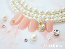 ファストネイル 立川店(FAST NAIL)/散らばりビジューネイル￥6600
