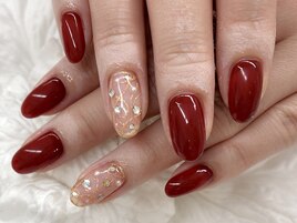 【二宮】秋！ボルドーネイル☆