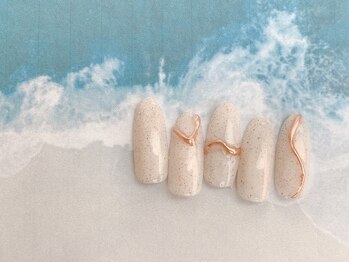 ネイルサロン&スクール ジーナ(GINA)/夏と言えばサンドネイル