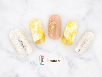 リモアネイル(limore nail)/タイダイ☆