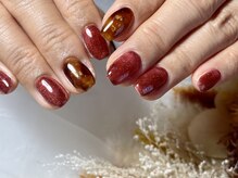 サロンドフォーエイチ(salon de 4H)/べっ甲×赤のマグネットは最強！